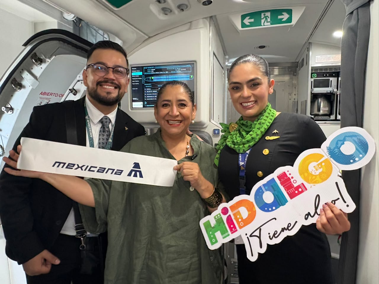 Hidalgo fortalece la atracción de turistas con la apertura de la ruta aérea AIFA–Chihuahua de Mexicana