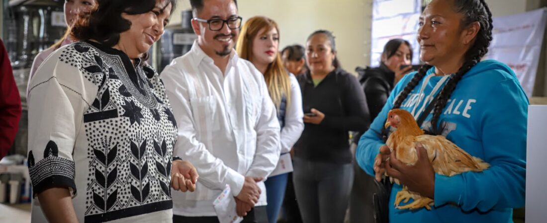 Más de 3 mdp fortalecen la tecnificación de actividades económicas comunitarias en tres municipios de Hidalgo