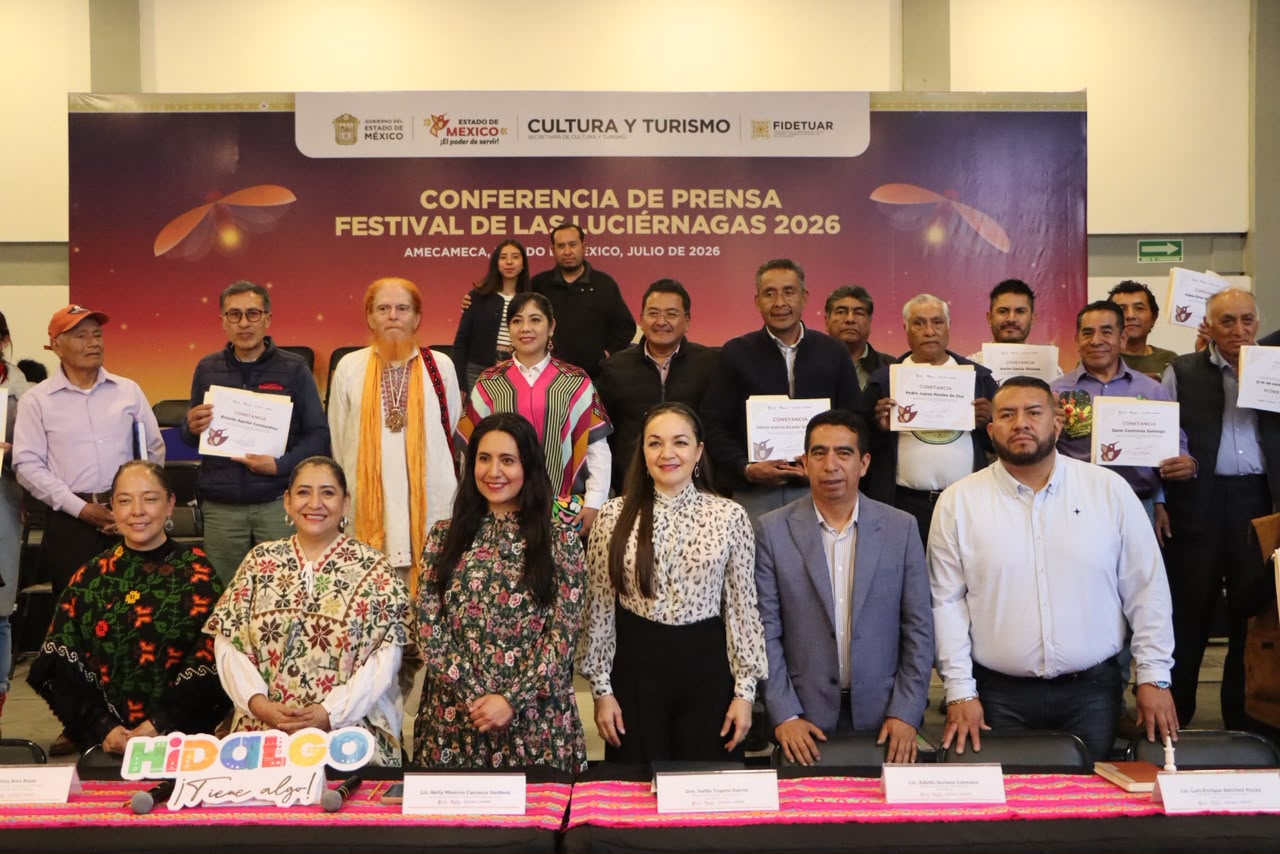 Hidalgo fortalece la promoción turística regional en el Festival Internacional de las Luciérnagas 2026